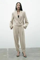 ZARA クロップド ジャケット