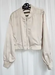 ZARA クロップド ファー アウター