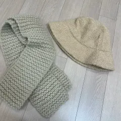 フリースバケットハット＋マフラー SET セットでどうぞ