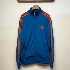 adidas(アディダス) ファイヤーバード ブルー/オレンジ ジャージ ジャケット