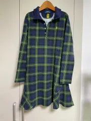 ポロ チェック ワンピース