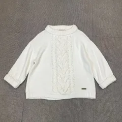 burberry BURBERRY(バーバリー ) ブルーレーベル クロップド ケーブル ニット 38