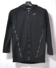 Nike Tech フリース/女性用メッシュコクーンフード付きフルジップアップジャケット (サイズ) 55 )