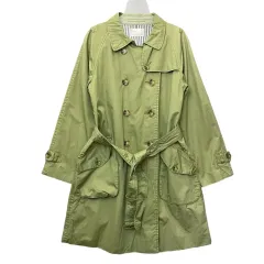 Coen コーエン カーキ トレンチ コート L