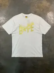 A BATHING APE アベイシングエイプ フレイム スター 半袖 Tシャツ