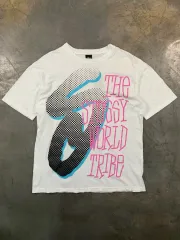 STUSSY WORLD TRIBE ドット 半袖 Tシャツ