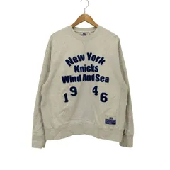 ウィンダンシー WIND AND SEA フロント刺繍 クルーネック スウェット メンズ import：M 