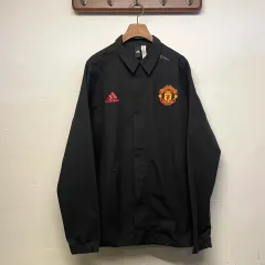 adidas(アディダス) マンＵ ブラック トレーナー ジャケット