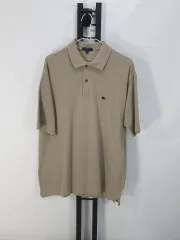 BURBERRY(バーバリー ) 半袖 ポロTシャツ ベージュ m
