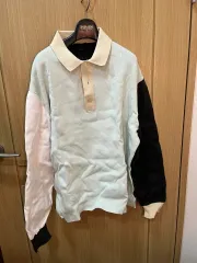 cos カラーブロック カラー ニット セーター