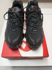 (W) NIKE Shox TL ブラック ナイキ ショックス ブラック 255