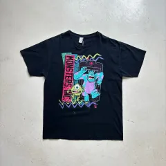 00s モンスター (株) ヴィンテージ 半袖Tシャツ L