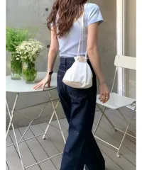 フランネル fllanel ツーウェイ ２WAY ストリングバッグ