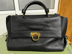 FERRAGAMO フェラガモ ソフィアバッグ (Lサイズ)