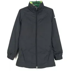 NIKE(ナイキ) レディース ビルトインフード ジップアップジャケット ダークチャコール 80 ( HU26948 )