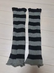 黒 レッグウォーマー