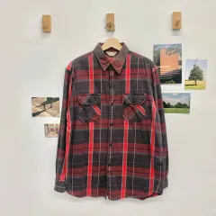 （ L ） LEVI'S(リーバイス) 赤タブ チェック シャツ