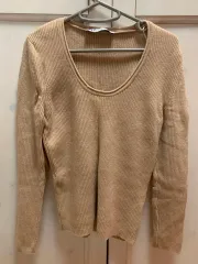 ザラ ベージュ ニット