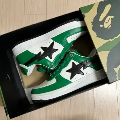 (260) A BATHING APE アベイシングエイプ ベイプスター グリーン 新品