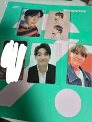 BTS(防弾少年団・バンタン) 2020 メモリーズ+ ヴィ(V・テヒョン・テテ) フォトカード+J-ホップ 2 犬 シュガ(SUGA・ユンギ) フォトカード トレカ まとめ売り