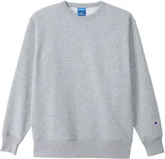 チャンピオン Champion クルーネックスウェットシャツ メンズ CREW NECK SWEAT SHIRT トレーナー 長袖 トップス 丸首 バスケ 部活 トレーニング C3-XS060  C3XS060 070 オックスフォードグレー
