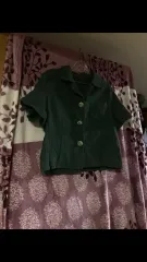 麻素材ジャケット