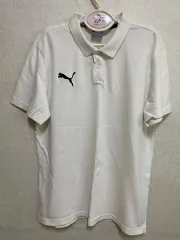PUMA(プーマ) 白 半袖 ポロTシャツ M