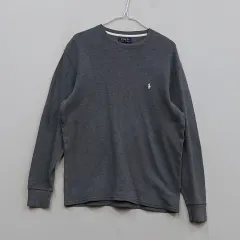 ポロラルフローレン メンズ100 ニットTシャツ 新モデル 春 秋 グレー 71210