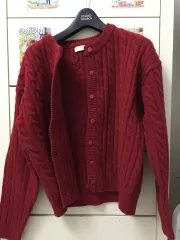 編みカーディガン