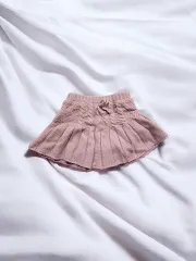 (日本) キッズ ニット スカート 80-90 (ペチコートあり)