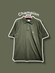 XL ／ Champion Champion(チャンピオン) 半袖ポロシャツ オリーブ 0516