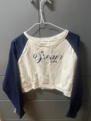 レディース クロップドパーカー