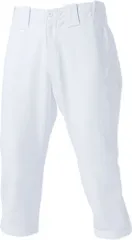 ウンドウ wundou キッズ・ジュニア ベースボールショートパンツ 110～150cm ボーイズ ガールズ 吸汗 速乾 防汚 部活 運動 スポーツウェア 野球用品 ユニフォーム  P2780J 0000 ホワイト