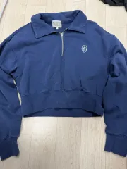 マリテフランソワジルボー ハーフジップアップ ネイビー / S