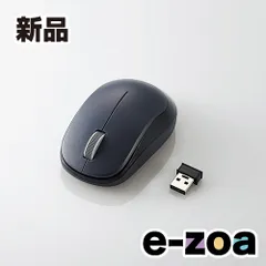 ELECOM  エレコム BlueLEDマウス/EPRIM/無線/3ボタン/ブラック M-DY12DBBK (2465317)