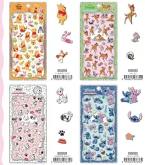 プチドロップステッカーDisney４種セット