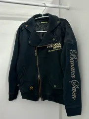 ヴィンテージ コットン ツーウェイ ライダース ジャケット パンク Tシャツ