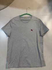 バーバリー 刺繍 Tシャツ グレー