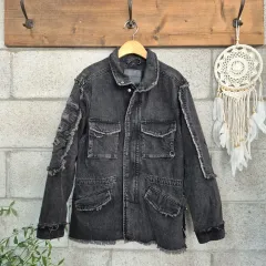 ザラ ヴィンテージ オーバーサイズ デニムジャケット