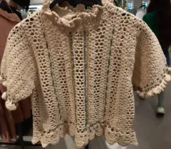 ZARA(ザラ) クロシェ ニット