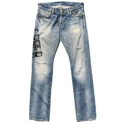 ヒステリック グラマー x アンディ ウォーホル US Dollar Printed Jean