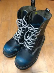 DR. MARTENS ドクターマーチン 1919 ブルーブラック 8 ホール ブーツ 220