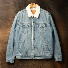 L LEVI'S(リーバイス) デニム シェルパ トラッカー ジャケット MO ー 2037