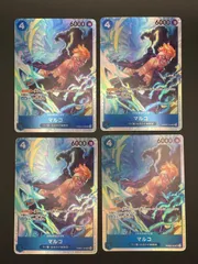 ワンピースカード　マルコ　SR　PRB02-008　4枚セット