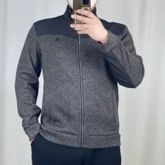 adidas(アディダス) ゴルフ グレー 裏起毛 フリース ジャケット 105 250307