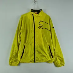 F4738 PUMA 男性 90 ウィンドブレーカー ジップアップ ジャケット/ダーク