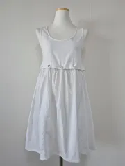 ヴィンテージ 森ガール レイヤード ノースリーブ ワンピース