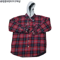 ヴィンテージ ストリート キルティング チェック フード ジャケット