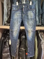 DSQUARED(ディースクエアード) スチールロゴ ジーンズ