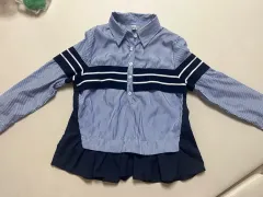 レディース ストライプ シャツ トップス (Free!)